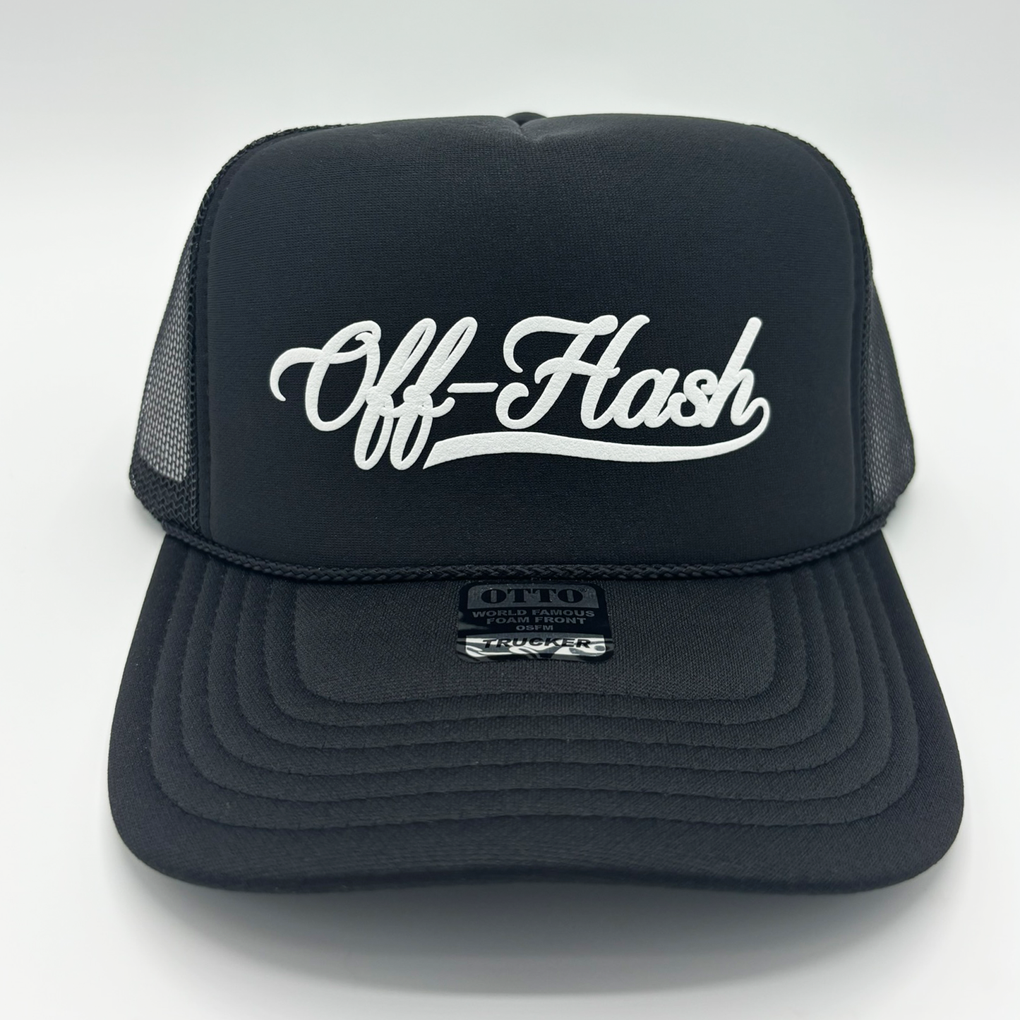 OFF-HASH™ Signature "OREO" High Crown Trucker Cap