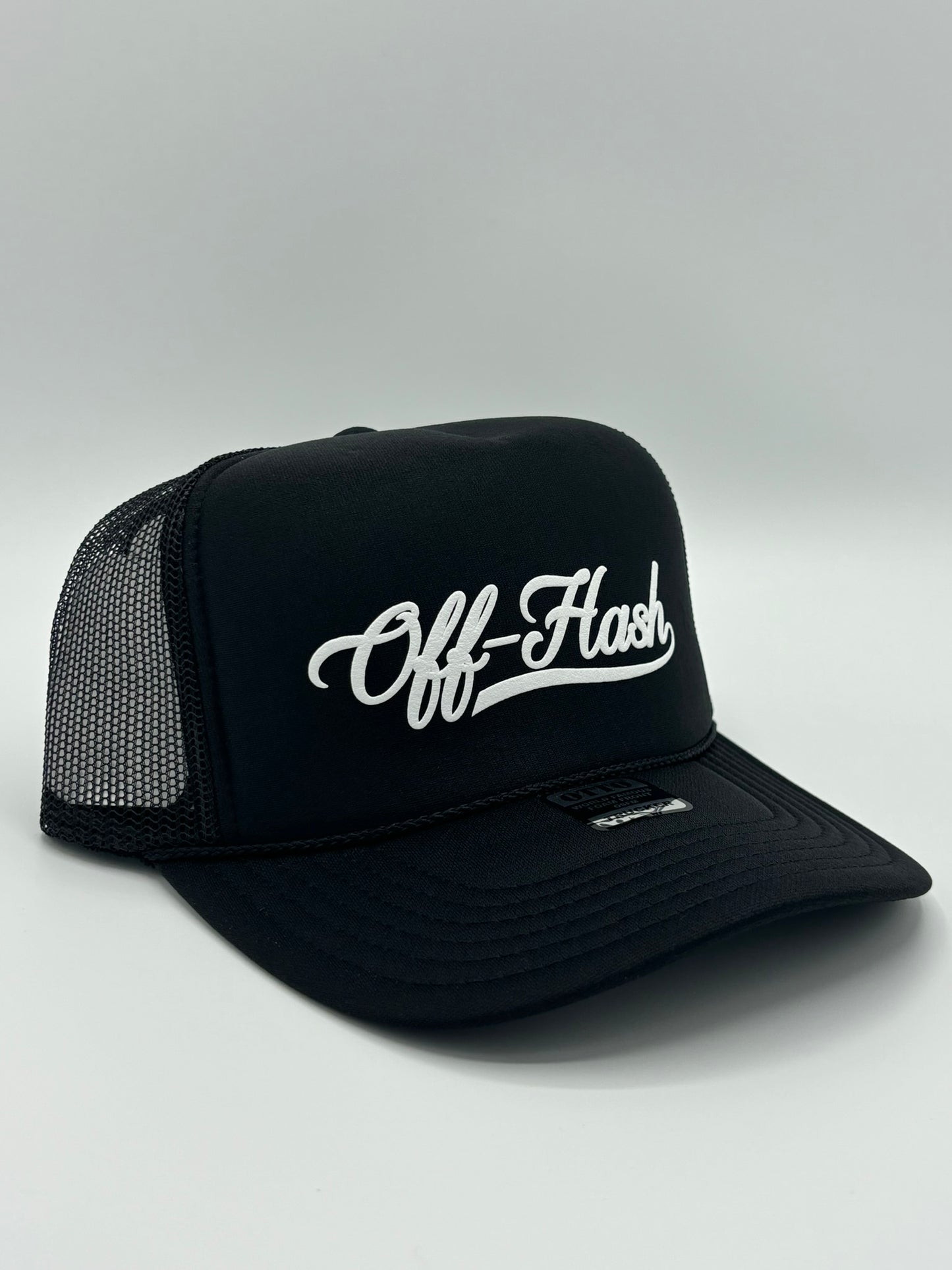 OFF-HASH™ Signature "OREO" High Crown Trucker Cap