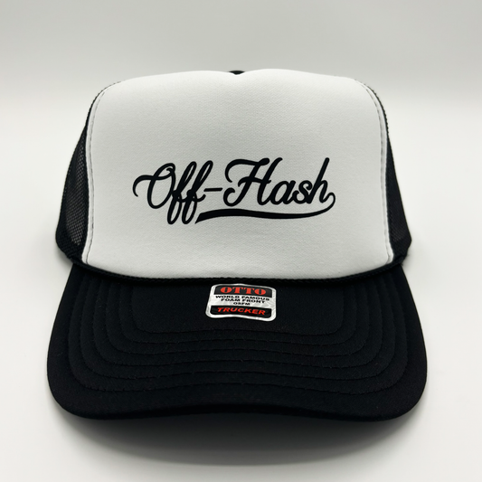 OFF-HASH™ Signature "DICE" High Crown Trucker Cap