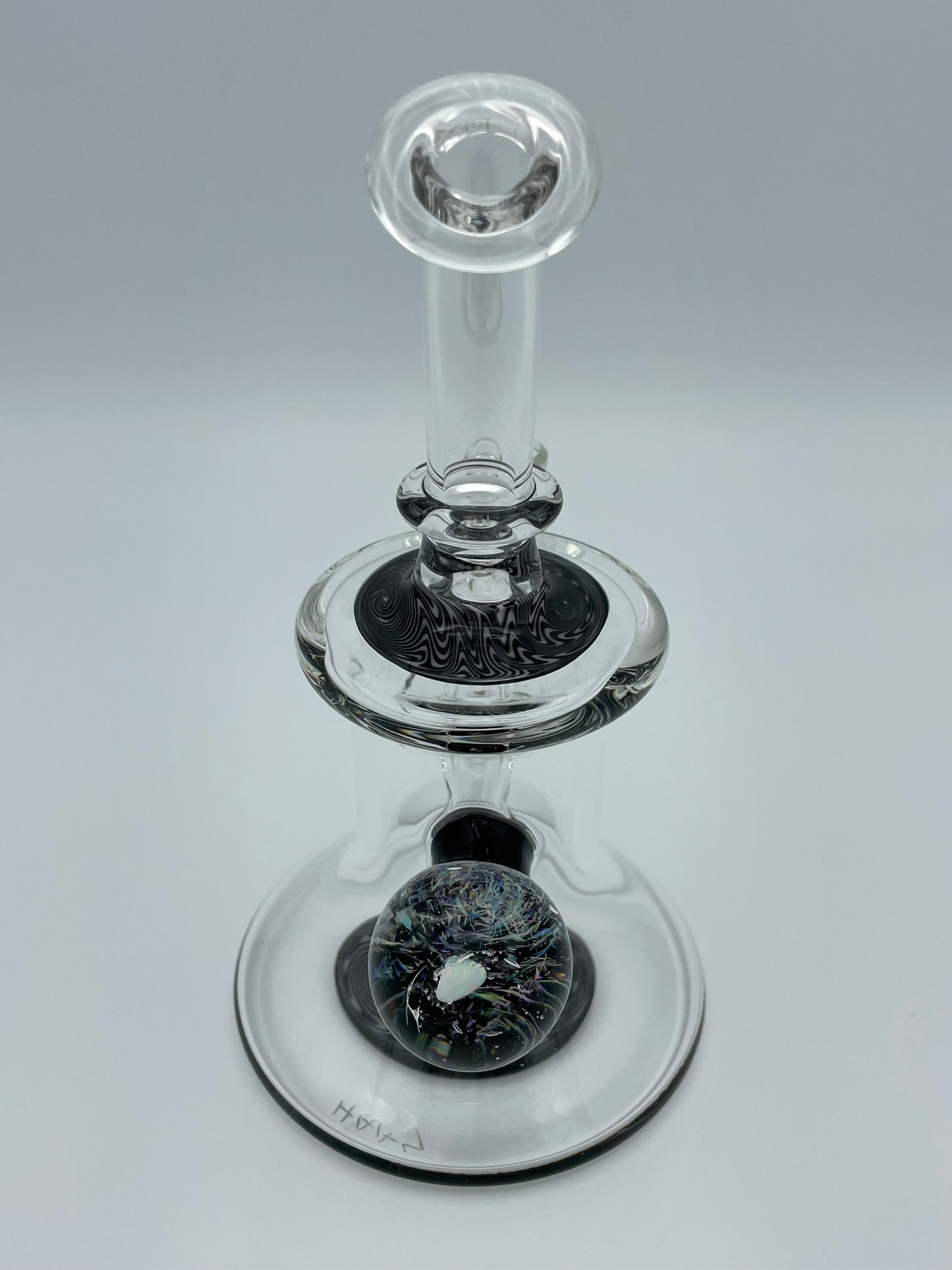 "Hypnosis" Wig-Wag Glass Jammer