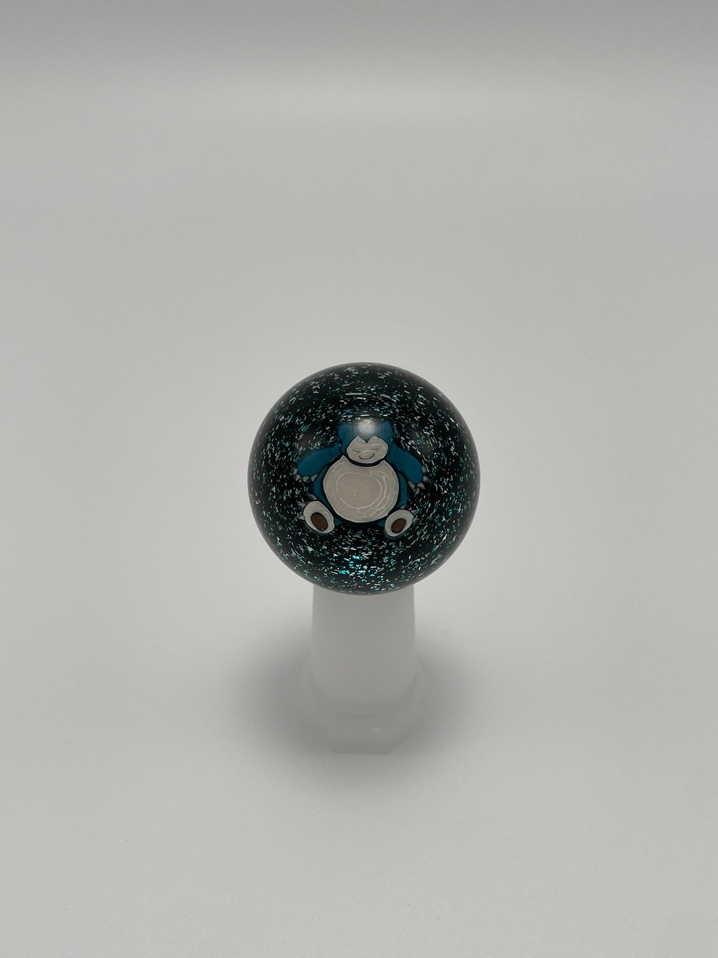 "Snorlax" Glass Marble