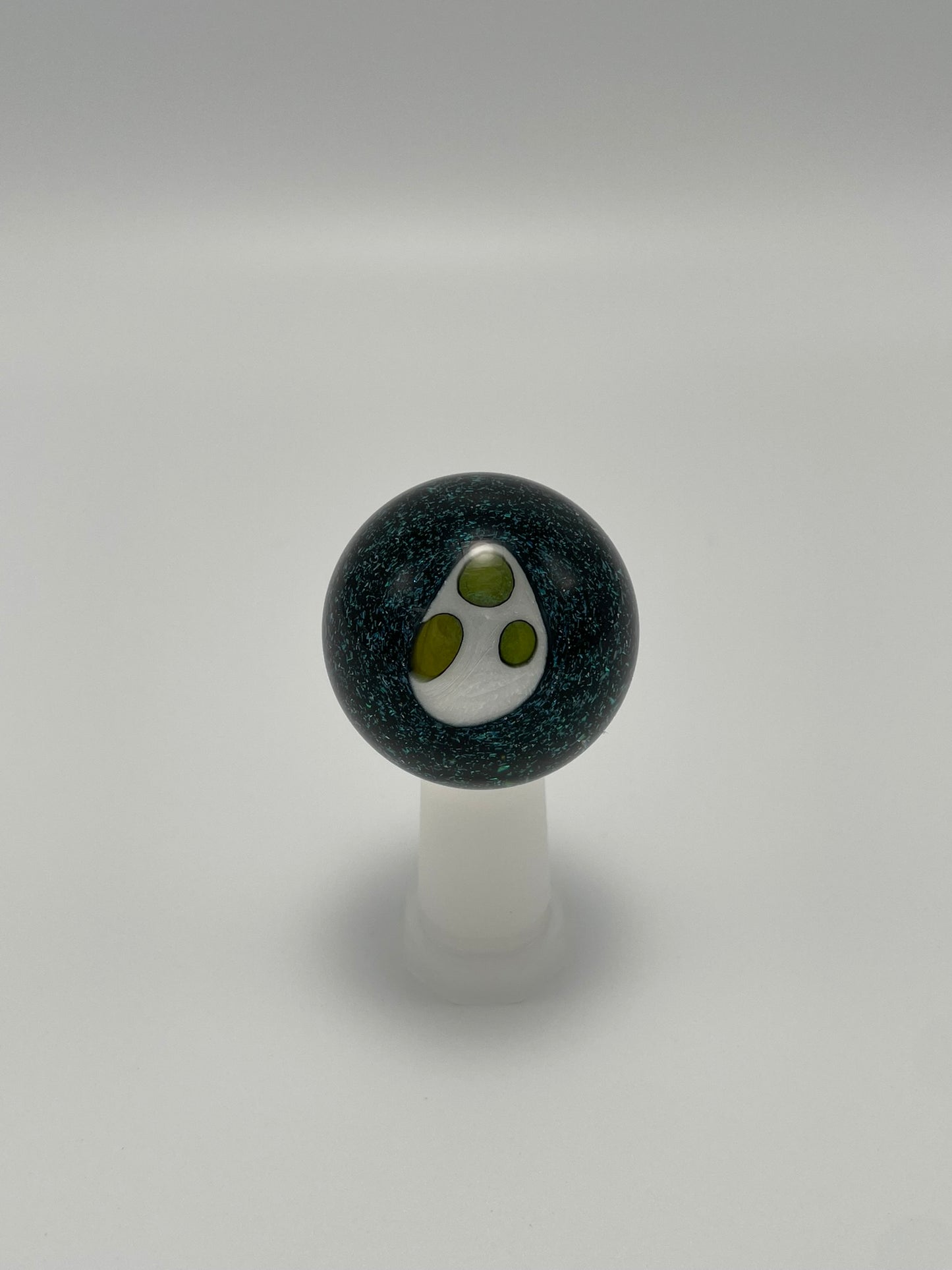 "Yoshi Egg" Glass Marble