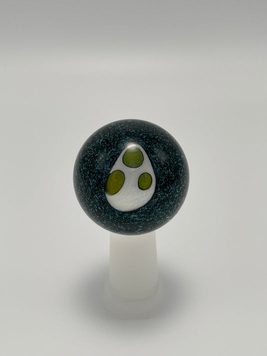 "Yoshi Egg" Glass Marble