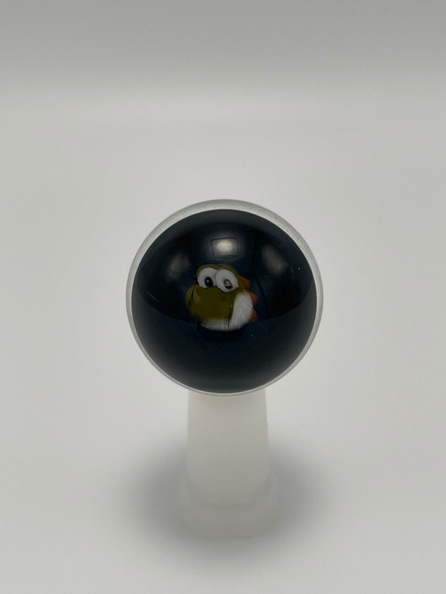 "Yoshi Egg" Glass Marble