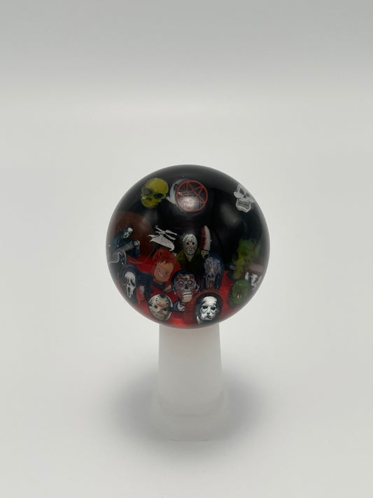 "Horror Movie" Glass Marble